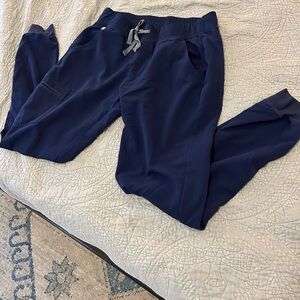 Figs Navy Medium Tall Scrub Pants